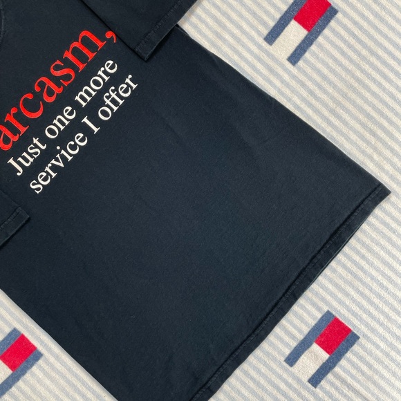 Vintage Funny Humorous Humor Sarcasm short sleeve tee shirt - Picture 4 of 7